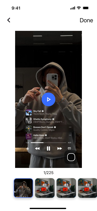 Cleaner – AI Photo Storage app home screen screenshot
